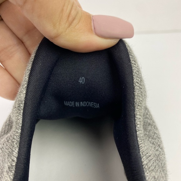 Rag & Bone Orion Grey Knit Platform Sneakers, Casual Athleisure sneakers Sz 10 - Picture 7 of 7